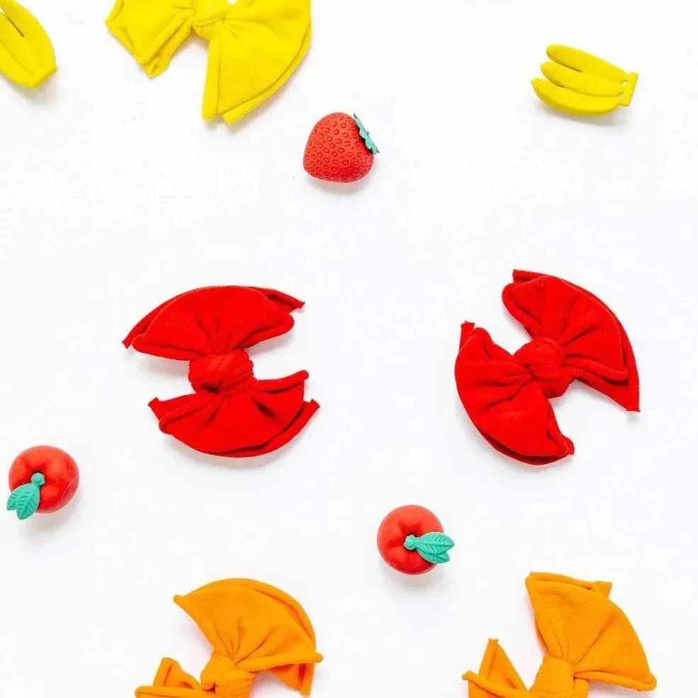 2PK BABY FAB CLIPS: cherry - Image 5