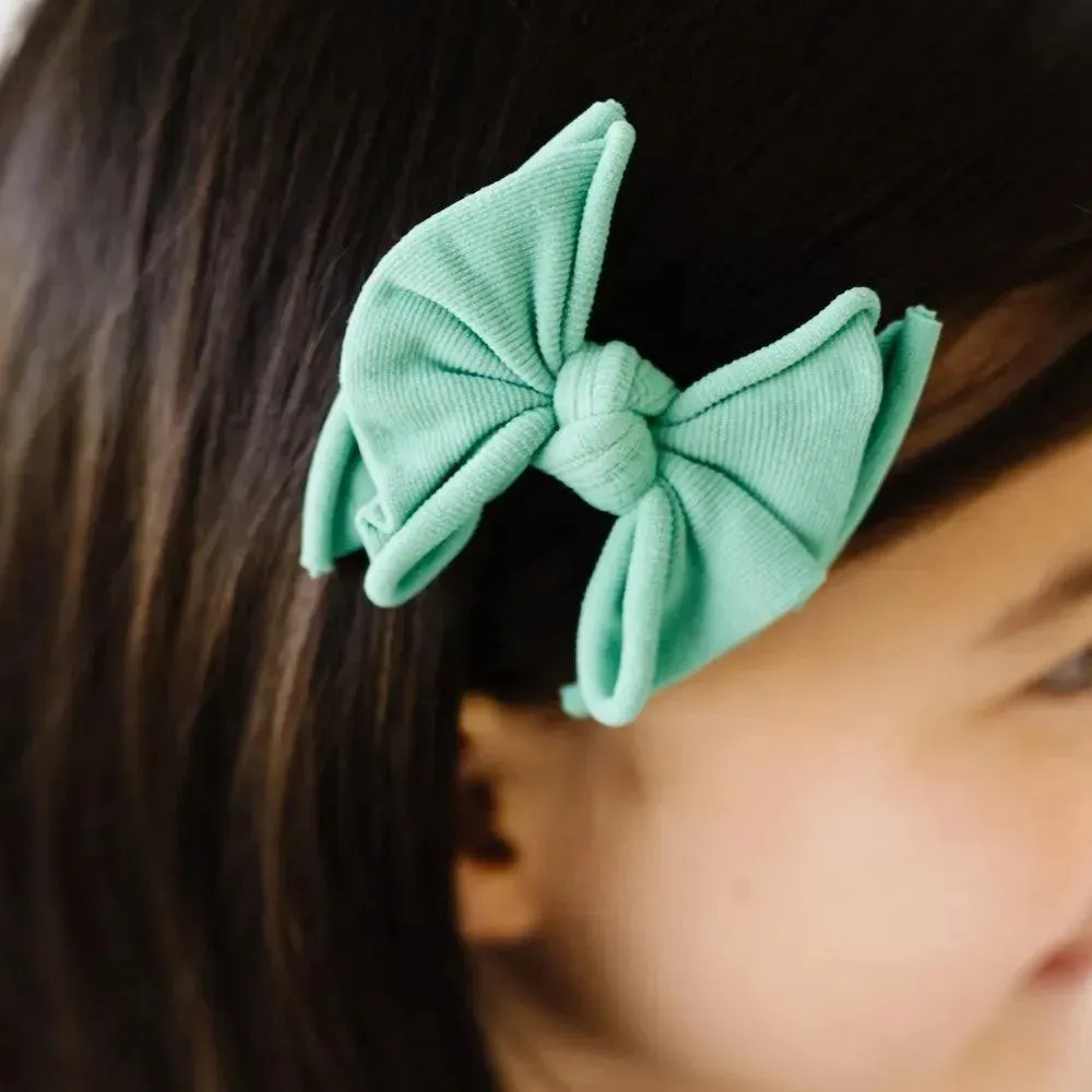2PK BABY FAB CLIPS: mint - Image 2