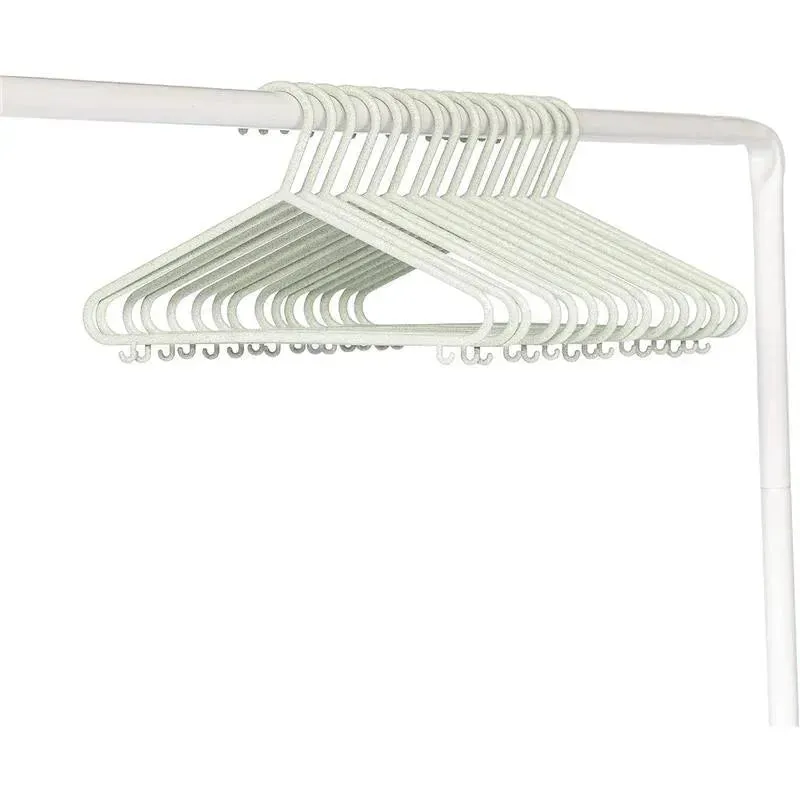 3 Sprouts - 15Pk Baby Wheat Straw Hangers, Speckled Green - Image 2