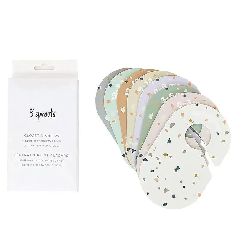 3 Sprouts - 8Pk Baby Closet Dividers - Image 5