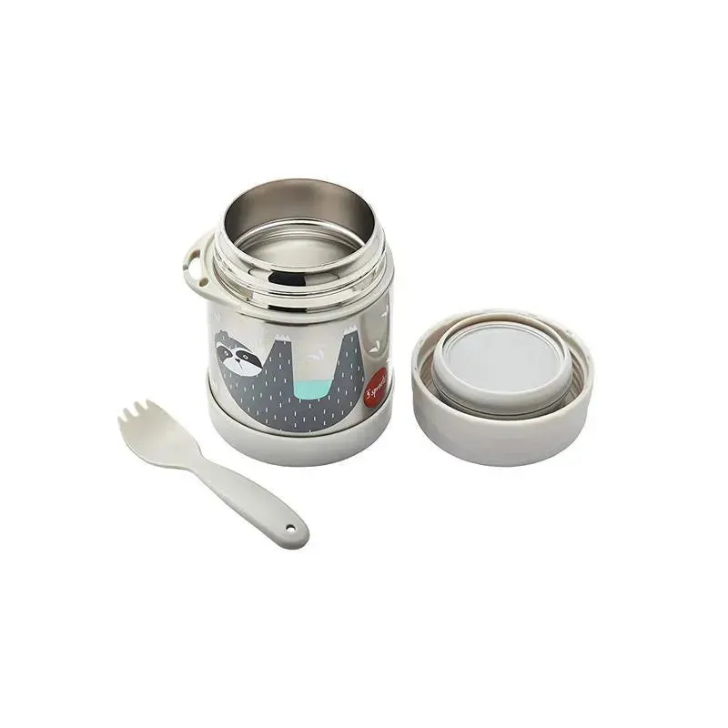 3 Sprouts - Stainless Steel Food Jar, Sloth - Image 3