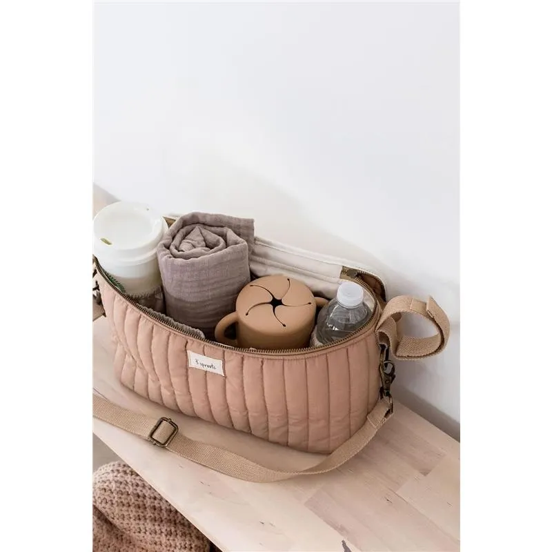 3 Sprouts - Universal Stroller Caddy Organizer, Clay - Image 3