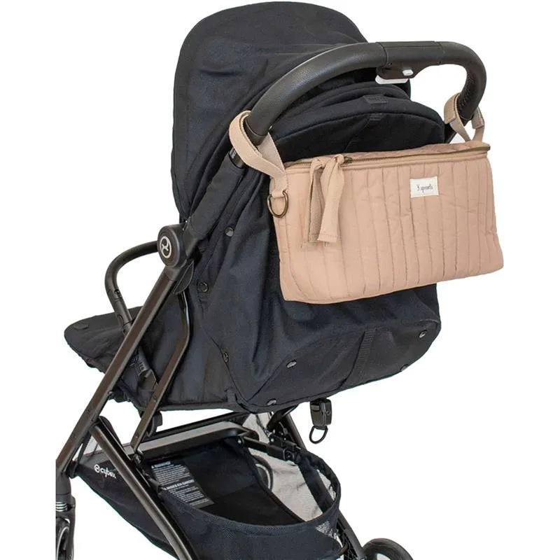 3 Sprouts - Universal Stroller Caddy Organizer, Clay - Image 6
