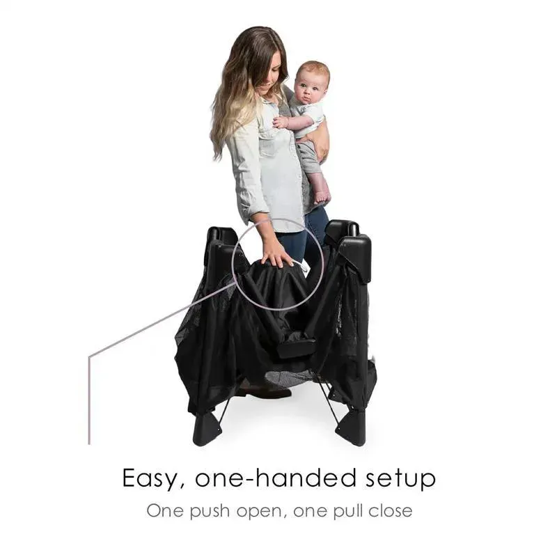 4 Moms - Breeze Plus Portable Playard, Black - Image 3