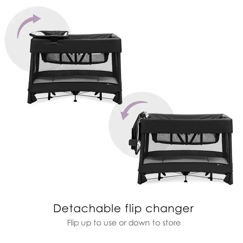 4 Moms - Breeze Plus Portable Playard, Black - Image 5