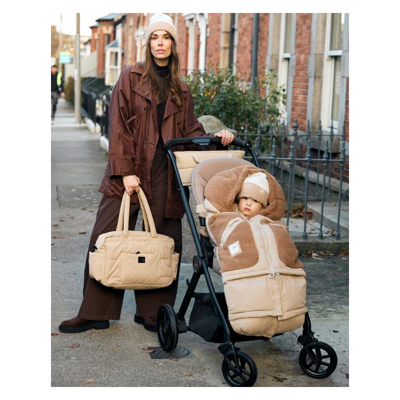 7AM - Soho Diaper Bag Carryall - Oat - Image 6