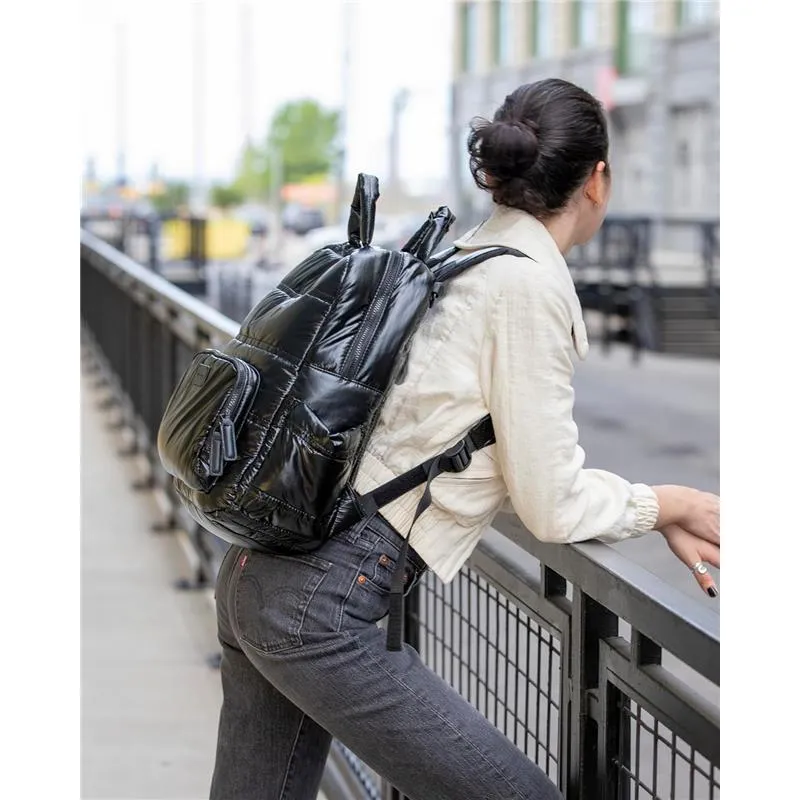 7AM Voyage - Diaper Bag Backpack, Black Polar - Image 7