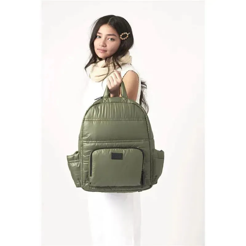7AM Voyage - Diaper Bag Backpack, Evening Green - Image 3