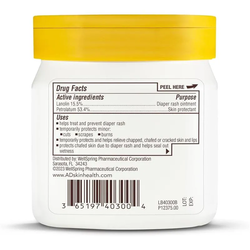 A+D - Original Diaper Rash Ointment 16Oz - Image 7