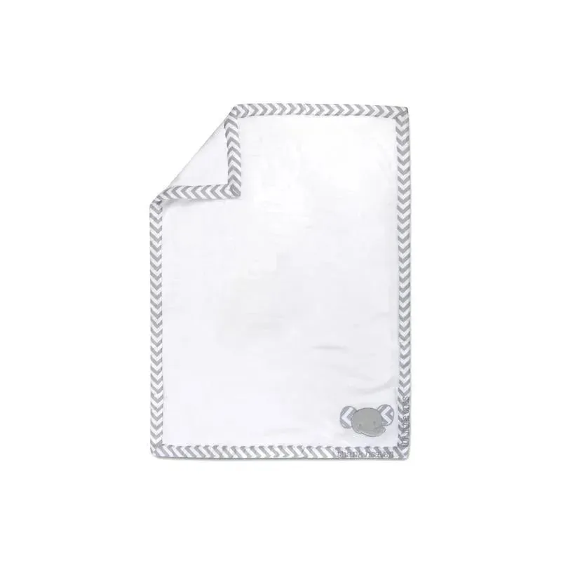A.D. Sutton - Baby Blankets Elephant, Grey/White - Image 3