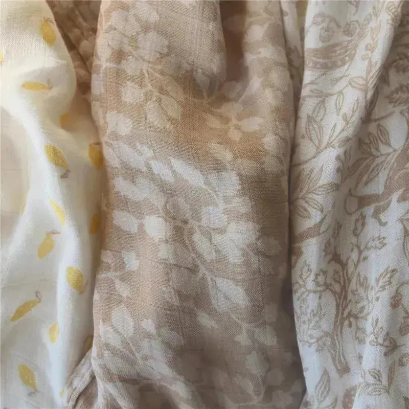 Aden + Anais - 3-Pack Swaddles - Silky Soft Natural, Woodland - Image 2