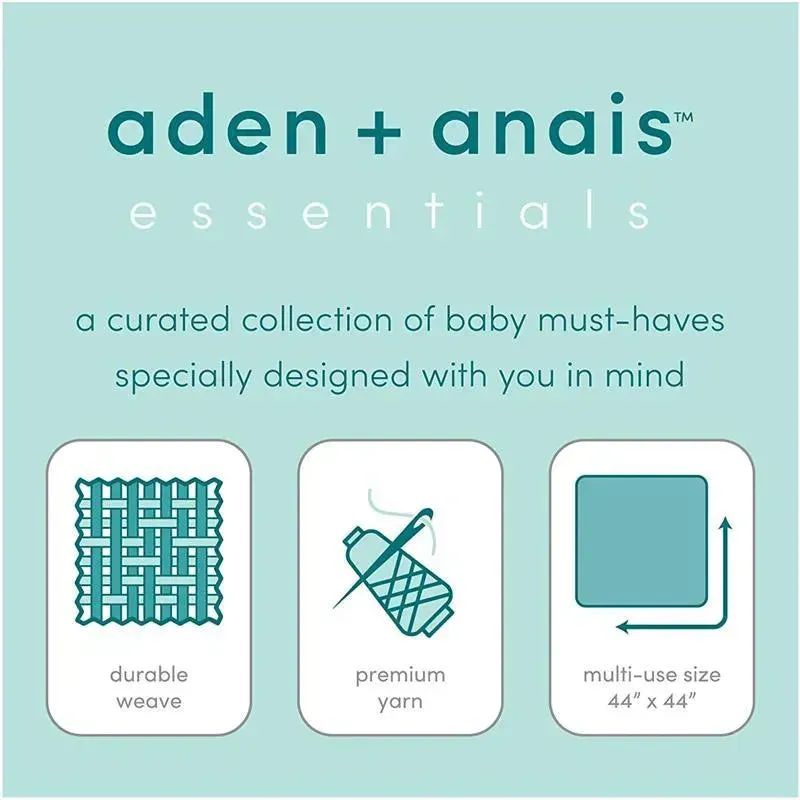 Aden + Anais - 4 Pk Muslin Swaddles, Space Explorers - Image 6