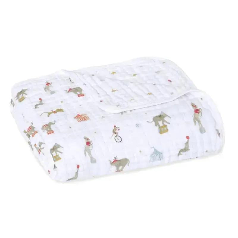 Aden + Anais - Essential Elephant Circus Baby Blanket