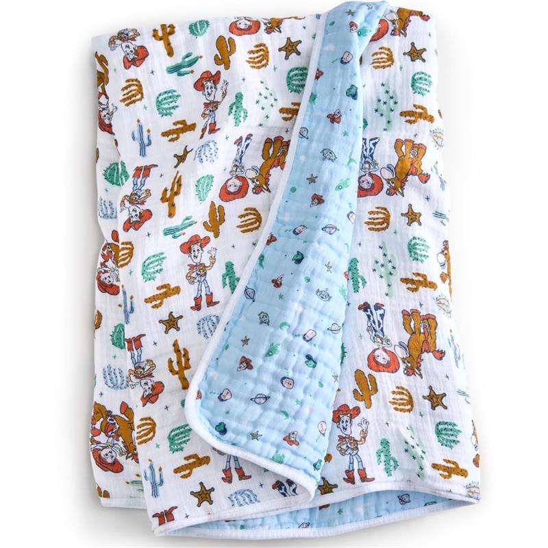 Aden + Anais - Essentials Cotton Muslin Blanket Toy Story, Woody & Friends - Image 2