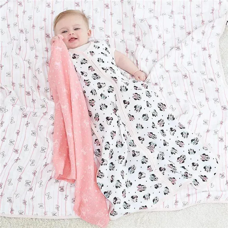 Aden + Anais Essentials Muslin Blanket Minnie Rainbows - Image 3