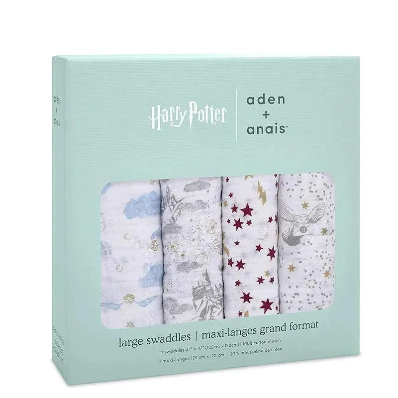 Aden + Anais - Swaddles Harry Potter 4 Pack - Image 3