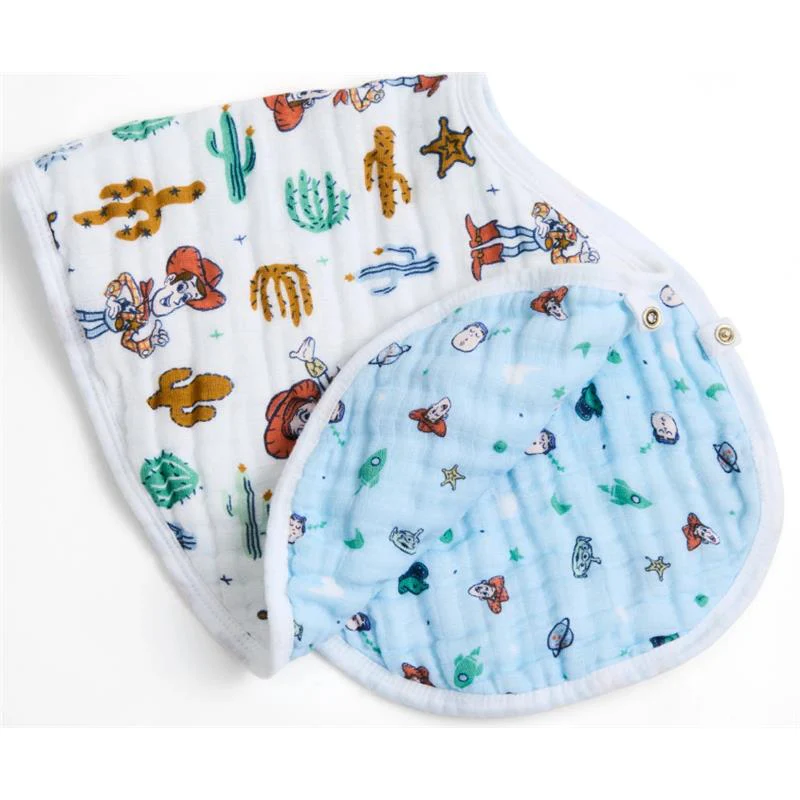 Aden + Anais - Toy Story Essentials Cotton Muslin Burpy Bib - Image 3
