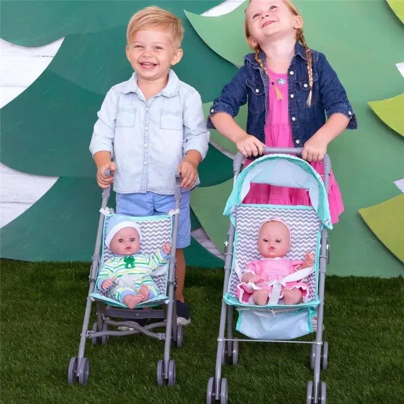 Adora Zig Zag Small Doll Umbrella Stroller | Toy Stroller - Image 6