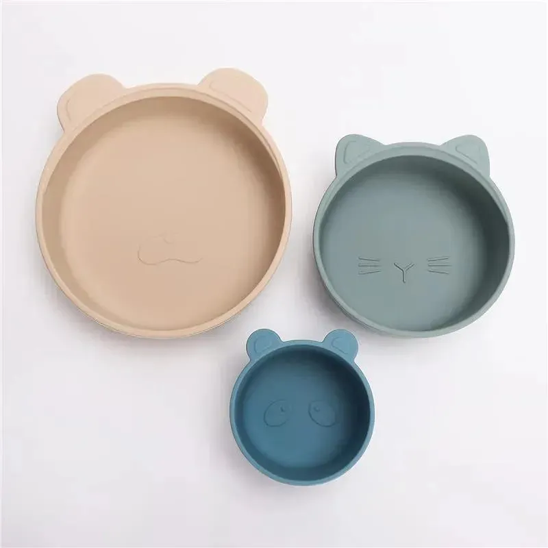 Ali + Oli - 3Pk Stackable Snack Bowl Set, Blue Horizon - Image 7