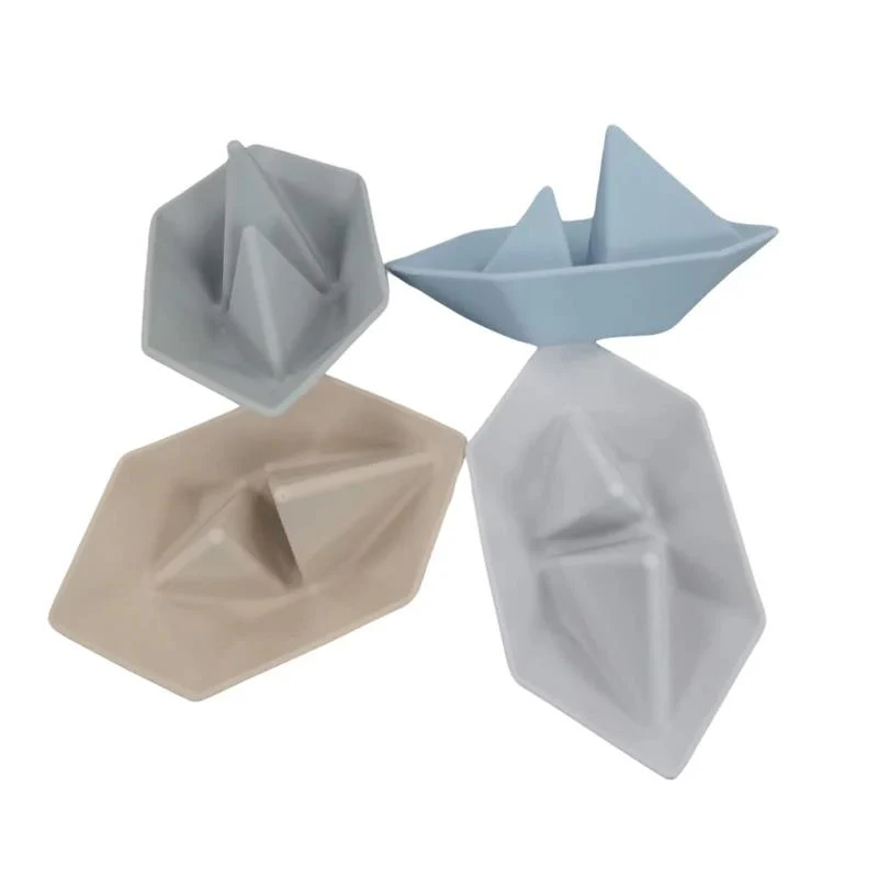 Ali + Oli - (4-Pc) Mini-Boat Bath Toy Set - Image 10