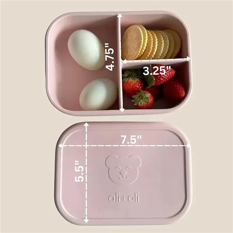 Ali + Oli - Leakproof Silicone Bento Box, Blush - Image 8