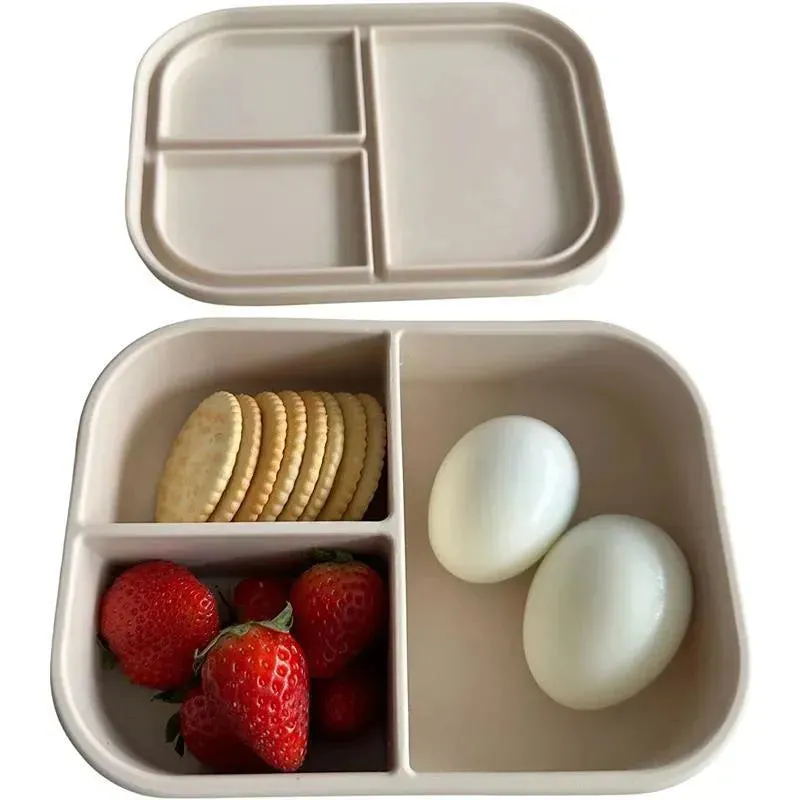 Ali + Oli - Leakproof Silicone Bento Box, Coco - Image 3