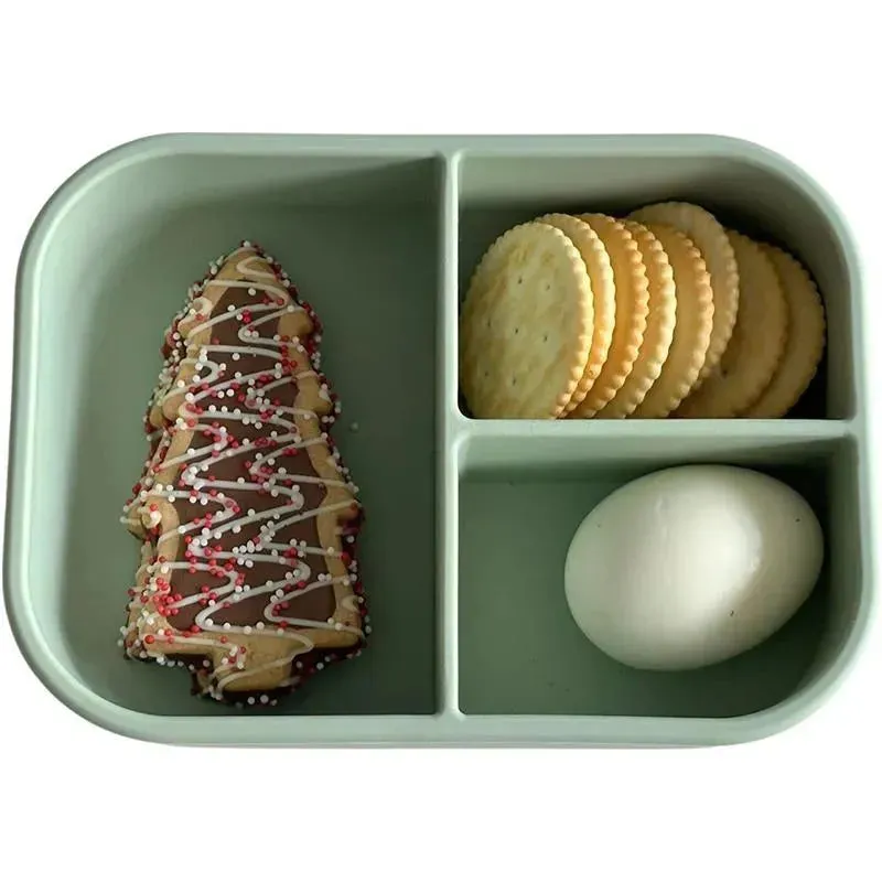 Ali + Oli - Leakproof Silicone Bento Box, Pine - Image 2
