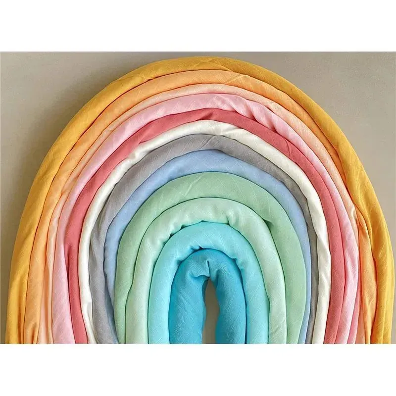 Ali + Oli Muslin Swaddle Blanket (Taupe) - Image 3