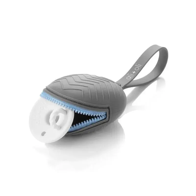 Ali+Oli Silicone Pacifier Case (Grey) - Image 3