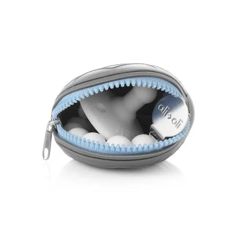 Ali+Oli Silicone Pacifier Case (Grey) - Image 4