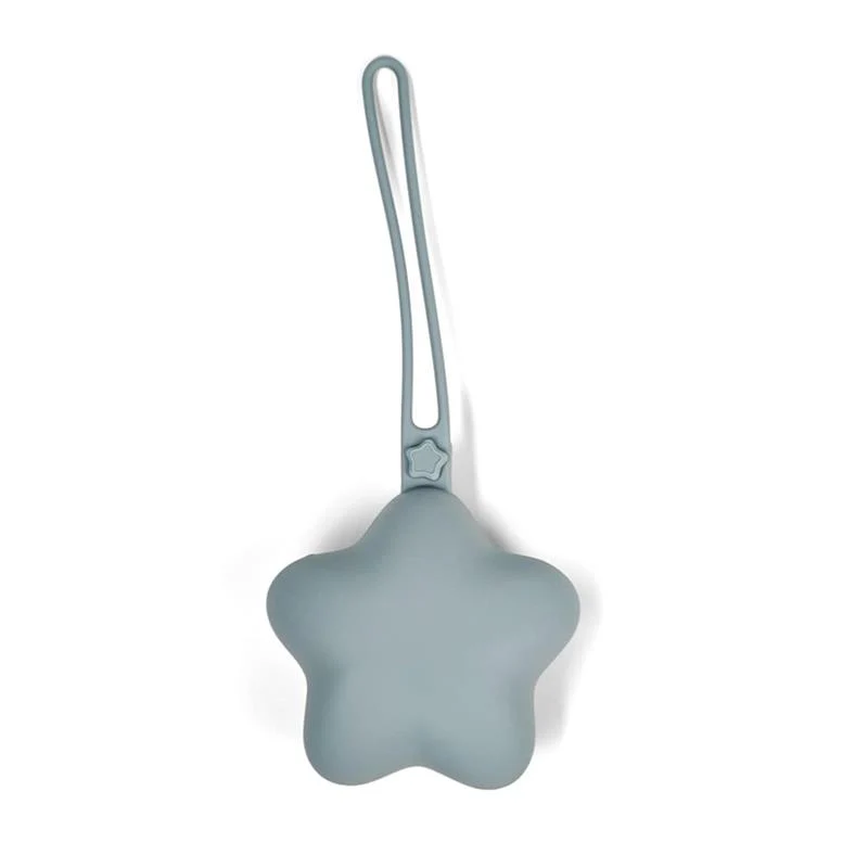 Ali + Oli - Silicone Pacifier Case Star 2Pk, Mist-Sand - Image 3