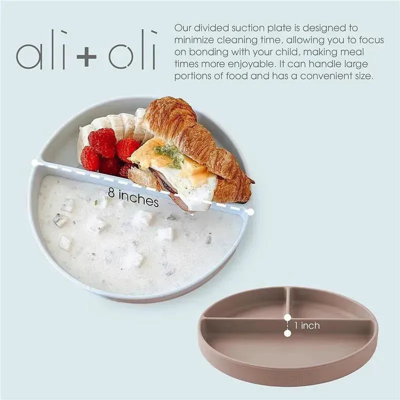 Ali+Oli - Silicone Suction Plate, Sage - Image 3