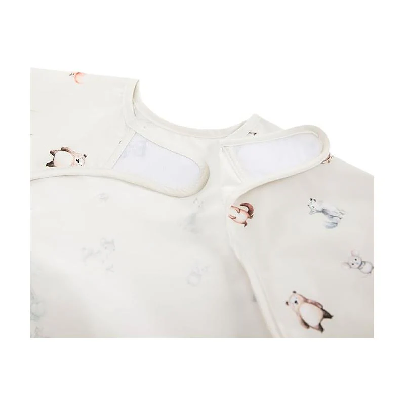 Ali + Oli - Smock Bib For Baby & Todler Long Sleeve, Woodlands - Image 4