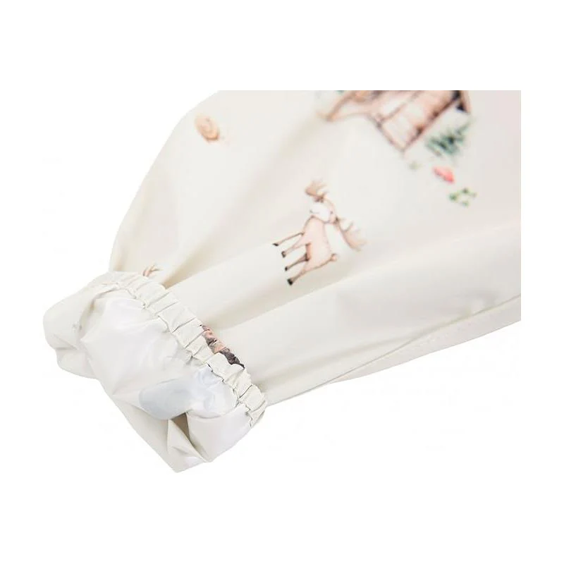 Ali + Oli - Smock Bib For Baby & Todler Long Sleeve, Woodlands - Image 5