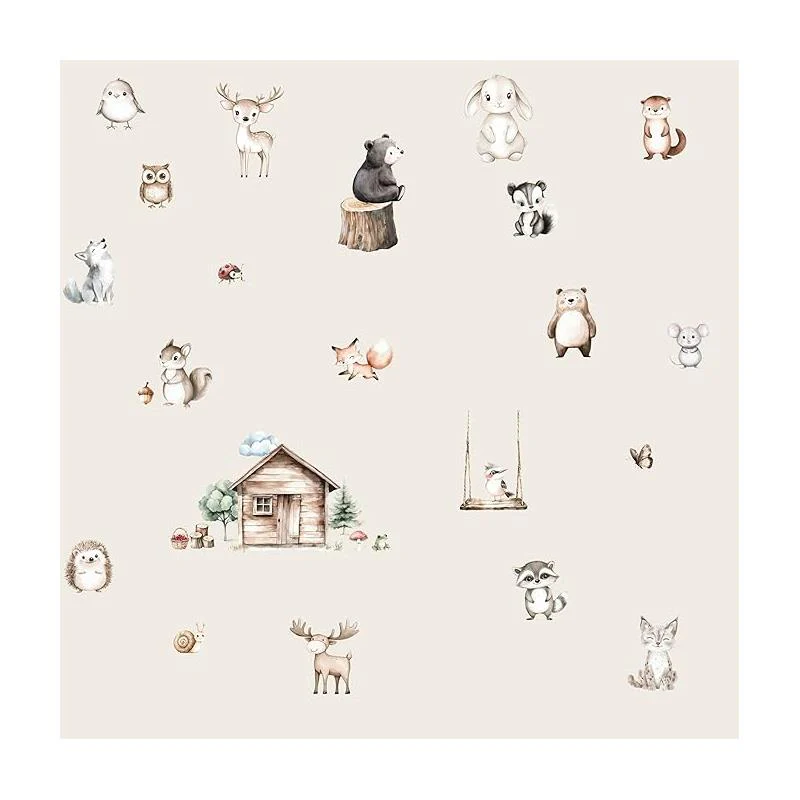 Ali + Oli - Smock Bib For Baby & Todler Long Sleeve, Woodlands - Image 7