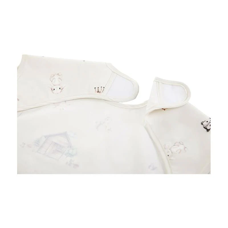 Ali + Oli - Smock Bib For Baby & Todler Short Sleeve, Woodlands - Image 2