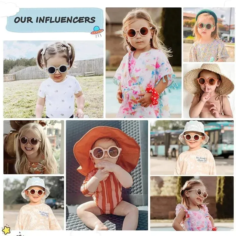 Ali+Oli - SOJOS Cute Round Polarized Sunglasses, UV400 Protection, Mint - Image 5