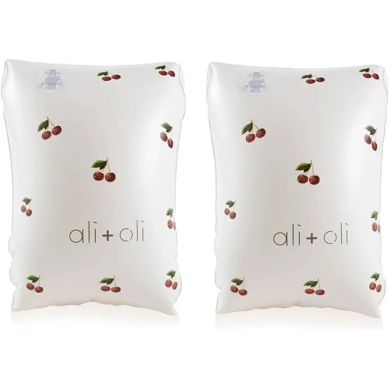 Ali + Oli - Swim Arm Band Wings Inflatable Float (Cherry) - Image 5