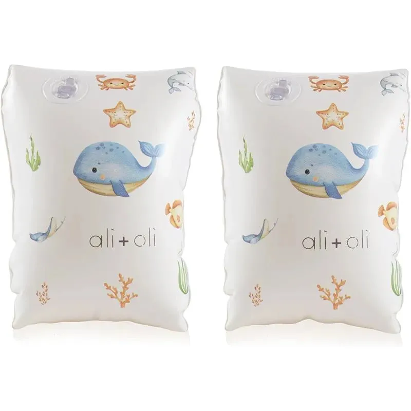 Ali + Oli - Swim Arm Band Wings Inflatable Float (Undersea)