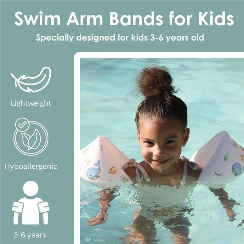Ali + Oli - Swim Arm Band Wings Inflatable Float (Undersea) - Image 4