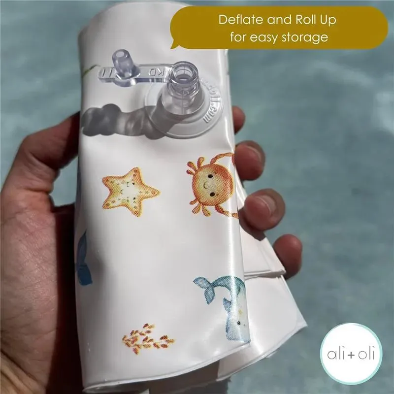 Ali + Oli - Swim Arm Band Wings Inflatable Float (Undersea) - Image 5