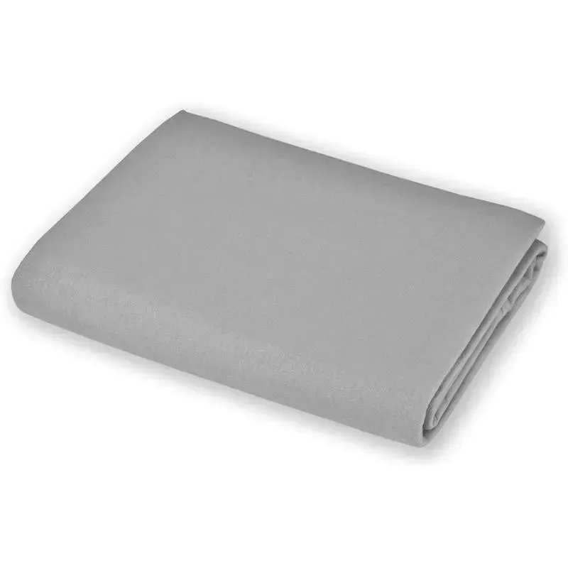 American Baby - 15 x 33 Fitted Bassinet Sheet, 100% Natural Cotton Jersey Knit, Grey - Image 3