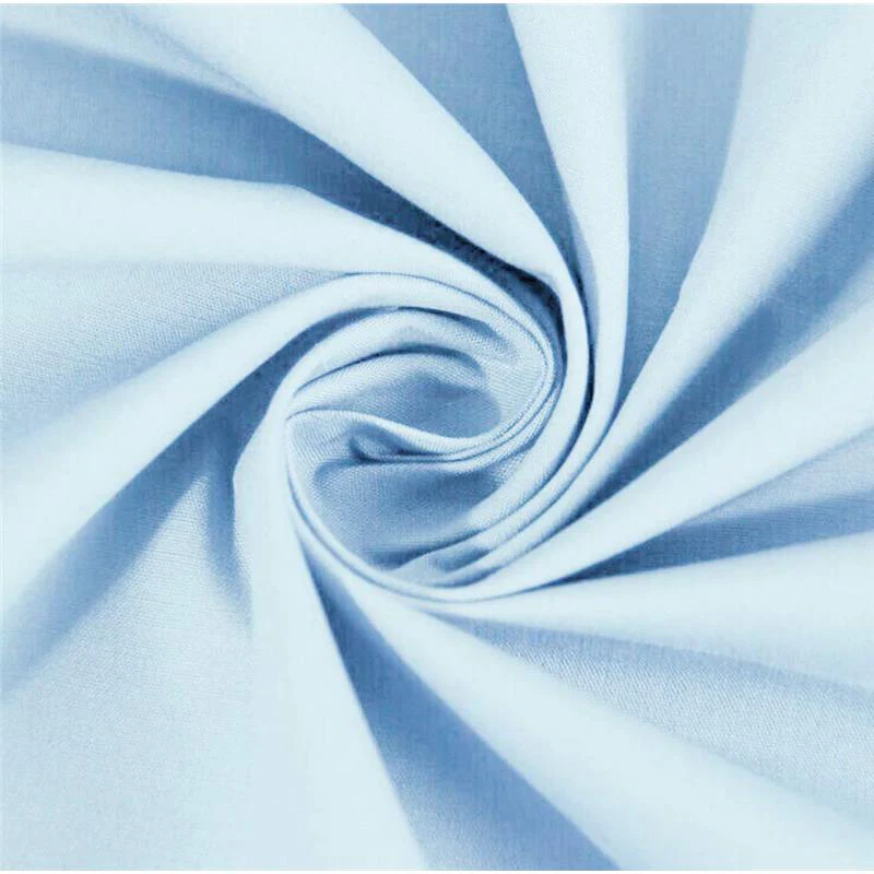 American Baby Company Percale Crib Sheet Blue - Image 2