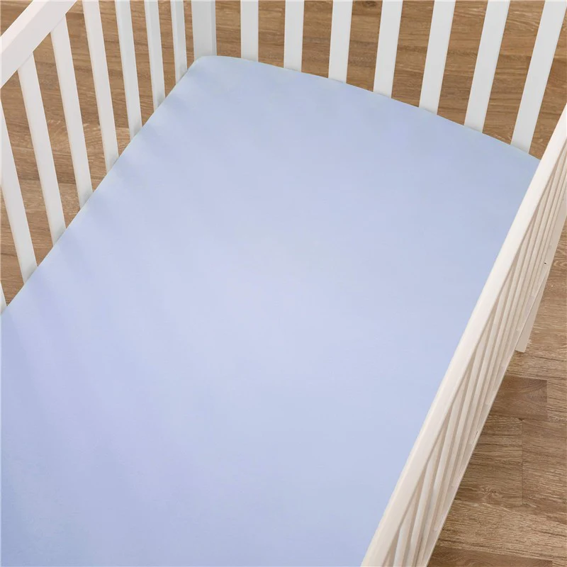 American Baby Company - Value Jersey Sheet Blue - Image 4