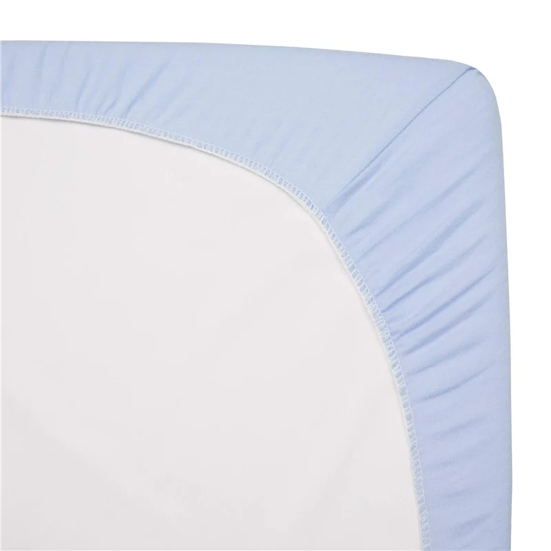 American Baby Company - Value Jersey Sheet Blue - Image 5