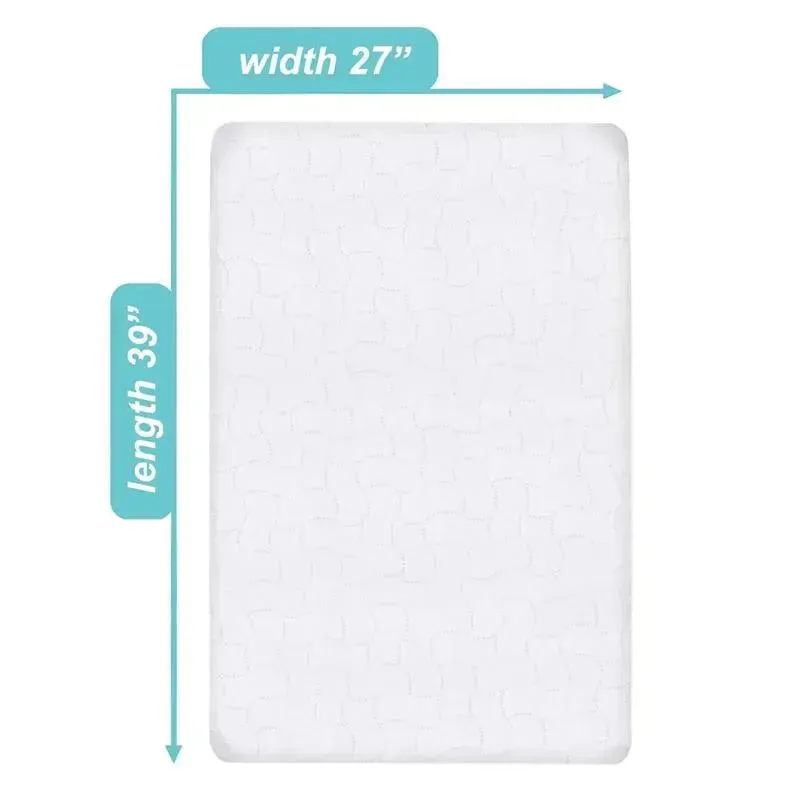 American Baby - Waterproof Pack N Play Playard Mattress Protector, 27 x 39 - Image 2
