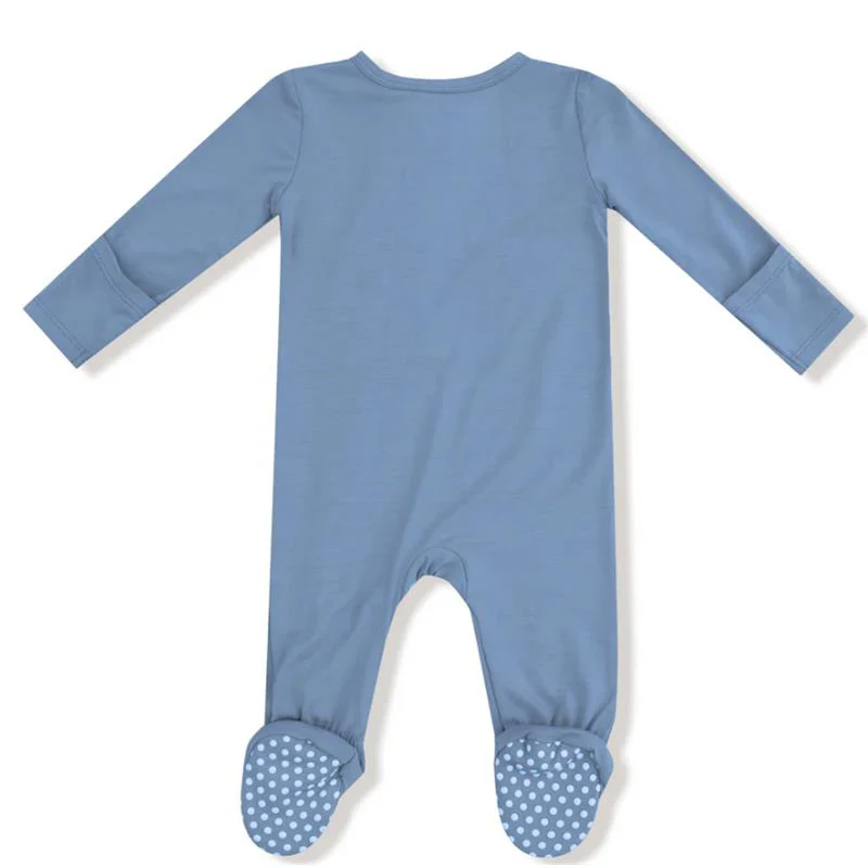 Angel Dear - Baby Basics Endless Sky 2 Way Zipper Footie - Image 2