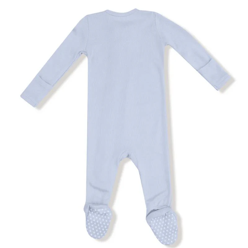 Angel Dear - Baby Basics Niagara Mist 2 Way Zipper Footie - Image 2