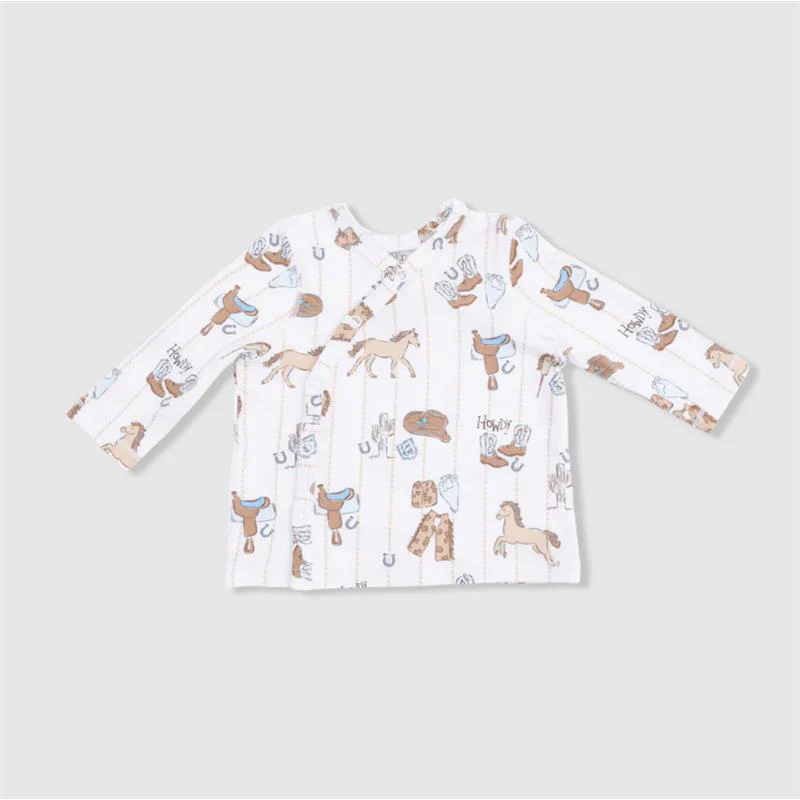 Angel Dear Cowboy Nursery Take Me Home Set With Convertible Pant - Image 2