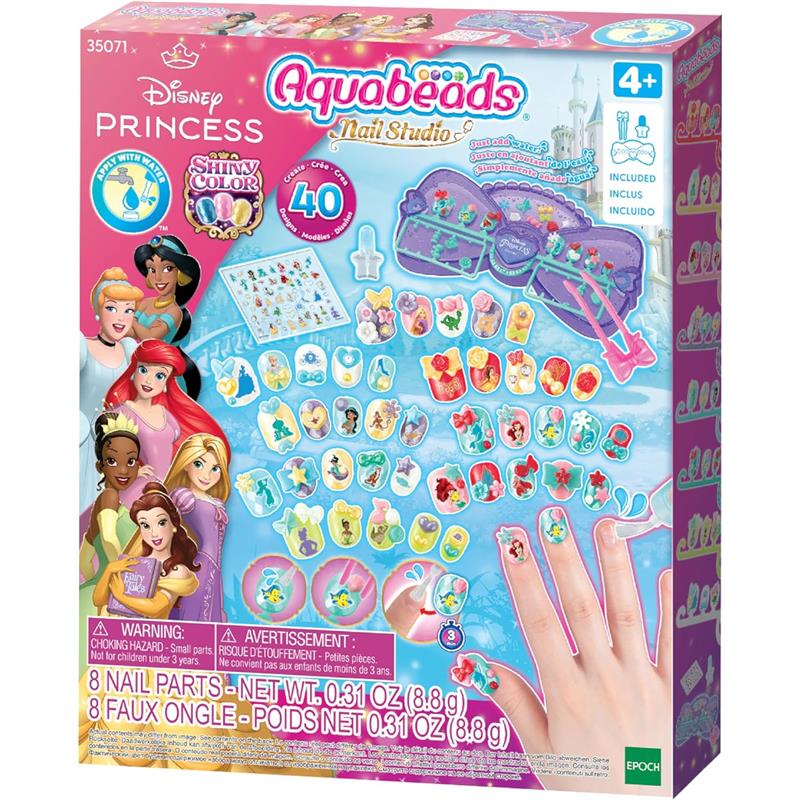 Aquabeads - Nail Studio, Disney Princess